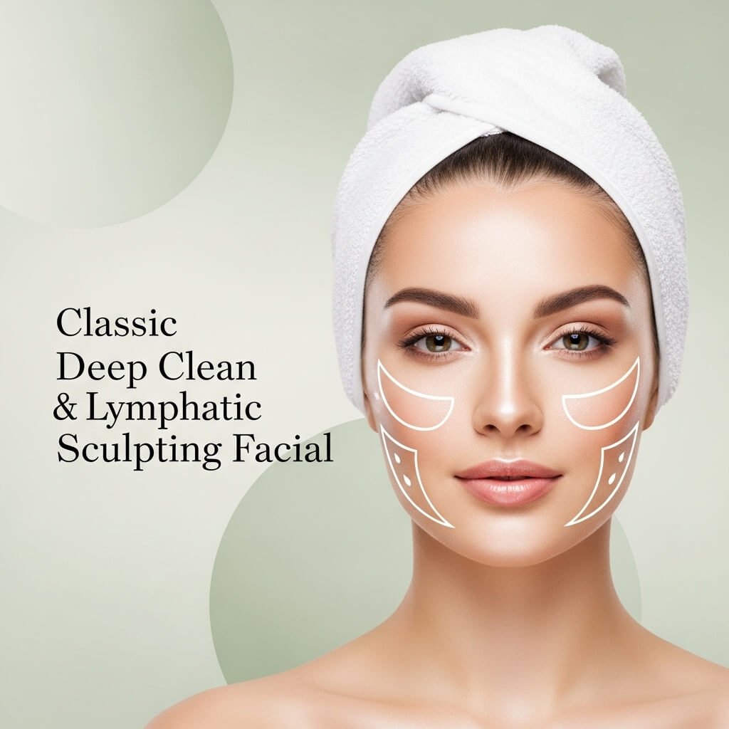 Classic Deep Clean & Lymphatic Sculpting Facial(1)